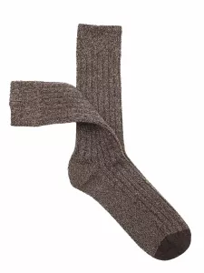 Men's Classic Cashmere Short Rib Socks