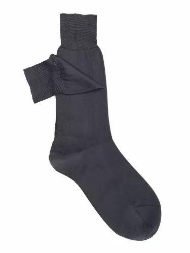 Short Smooth Socks in 100% Silk