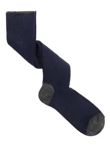 Knee High Plain socks in cashmere viscosa 