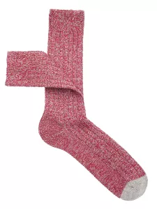 Woman's Classic Cashmere Short Rib Socks