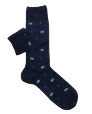 Elephant Pattern Short Socks in Cool Cotton