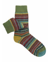 Short Nordic Pattern Socks