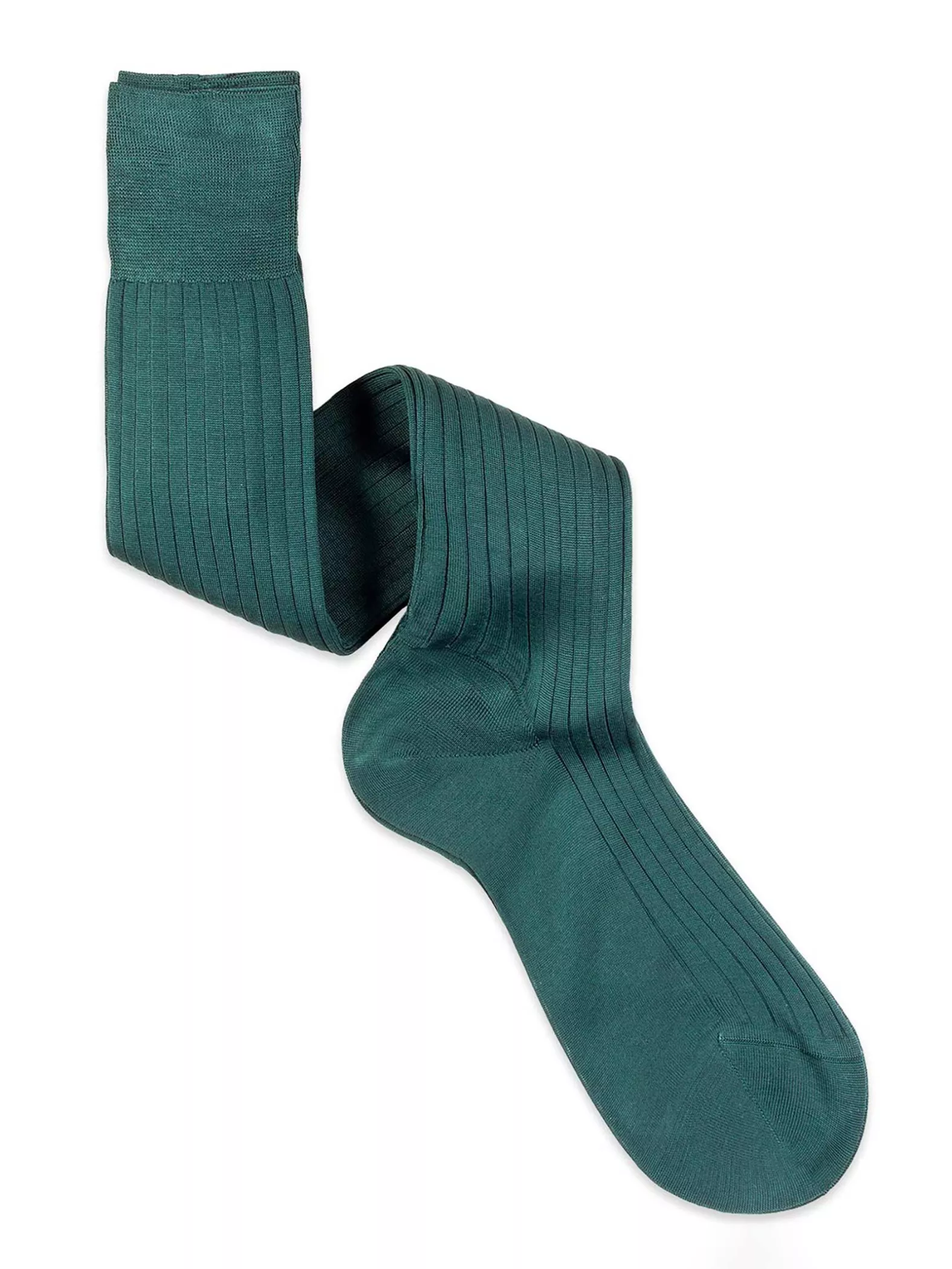 ribbed knee-high cotton Filo di Scozia socks 