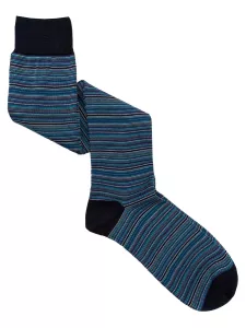 Men's long socks with snake tattoo pattern in Warm Cotton